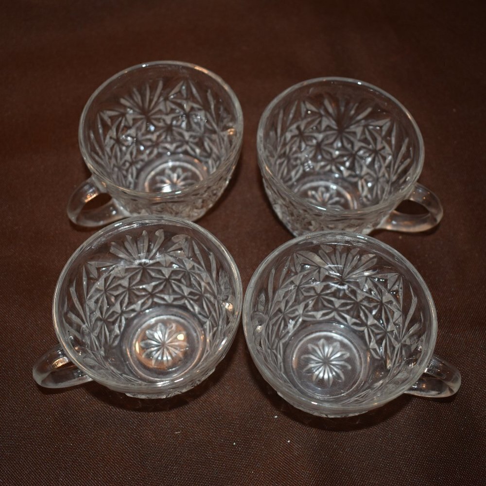 4 - Arlington Punch Cups by Anchor Hocking
